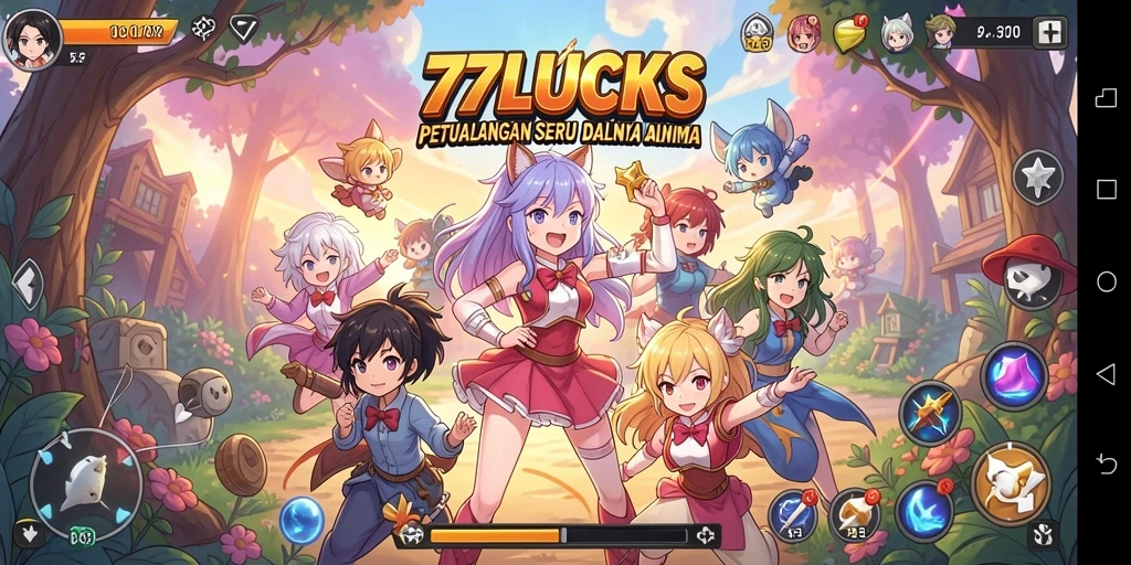Tampilan menarik dari gameplay 77LUCKS yang penuh aksi.