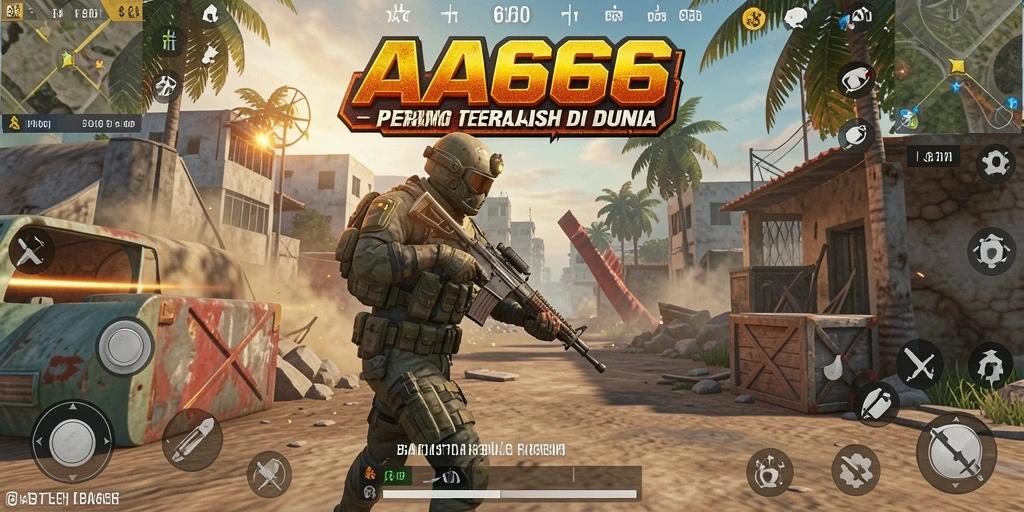 Gameplay seru dan menegangkan dalam Battle Royale AA666.