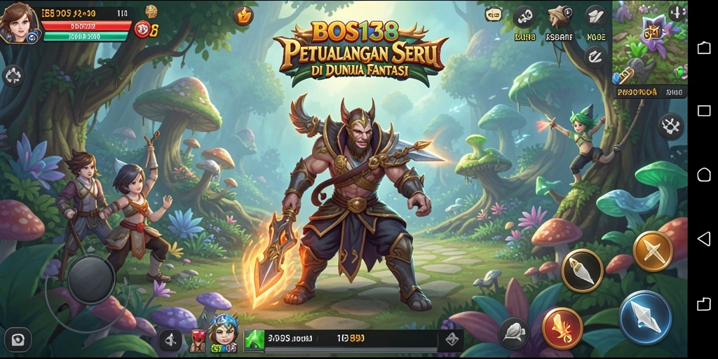 Gameplay menantang dan visual yang menawan dalam BOS138