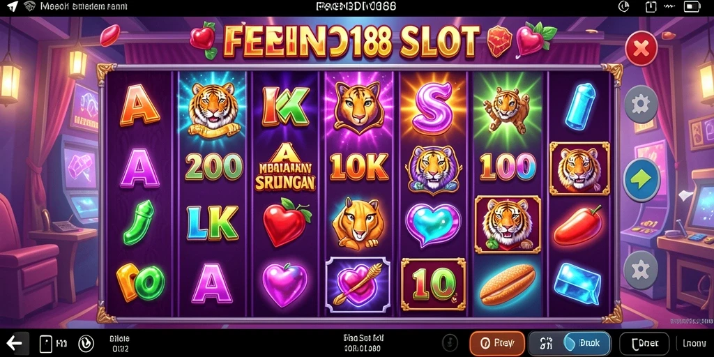 Tampilan gameplay Slot seru di FENDI188.