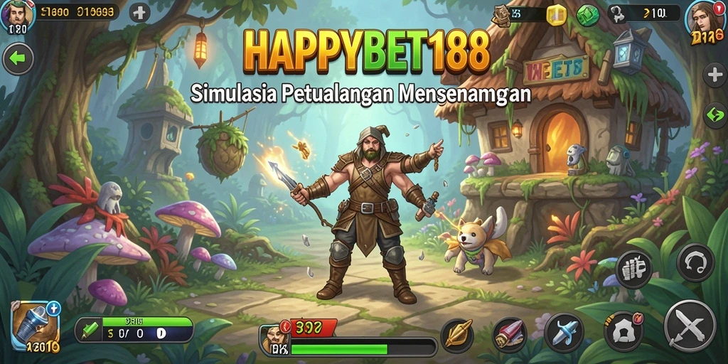 Screenshot gameplay HAPPYBET188 yang menampilkan aksi seru dan interaksi pemain.