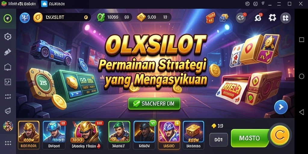 Tangkapan layar gameplay OLXSLOT yang menampilkan taktik dan strategi.