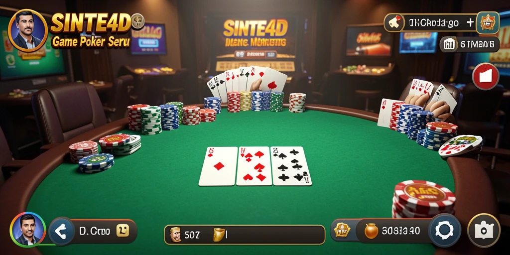 Tampilan gameplay menarik dan penuh aksi di SINTE4D.