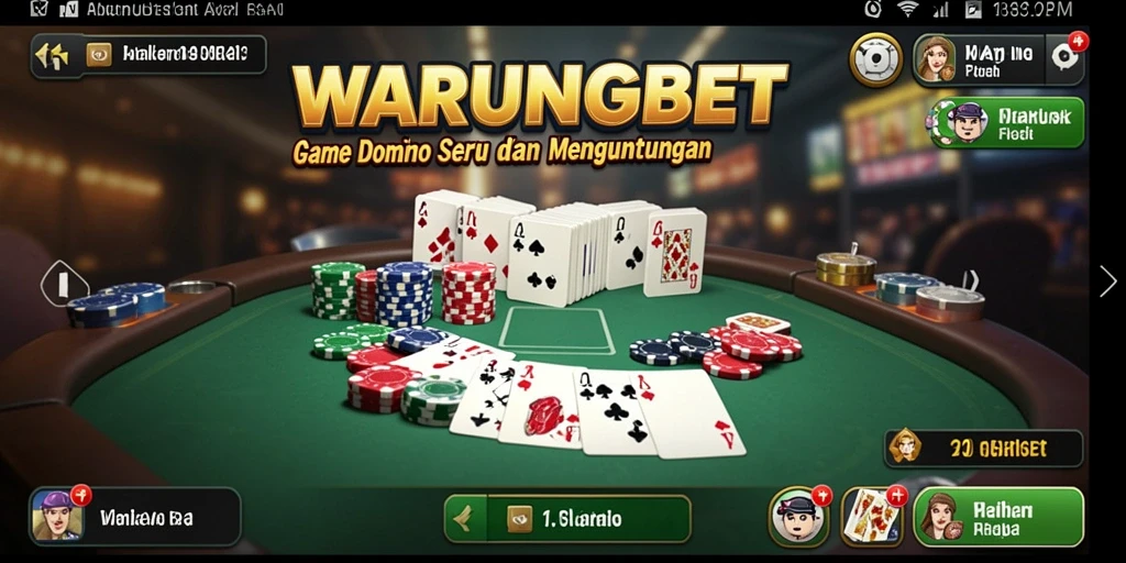 Tampilan gameplay seru dalam WARUNGBET yang mengasyikkan.